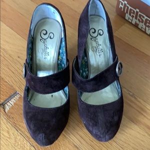 Seychelles chocolate suede Third Degree